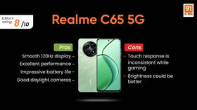 Realme C65 5G review: a powerful budget 5G smartphone