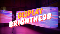 Display brightness (1)