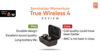 Sennheiser Momentum True Wireless 4 review: balanced performance and comfort Related Article