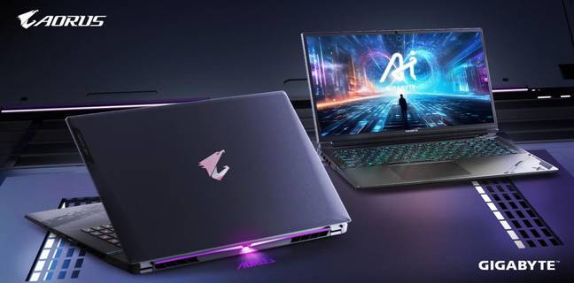 Gigabyte AORUS 16X AI gaming laptops