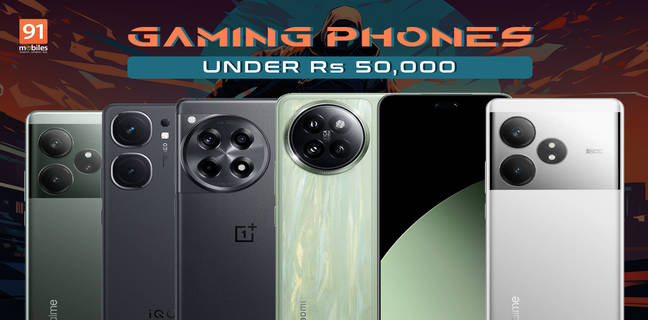 Gaming phones under Rs 50,000