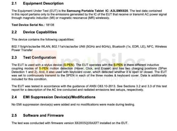 Samsung Galaxy Tab S10+ and Galaxy Tab S10 Ultra FCC
