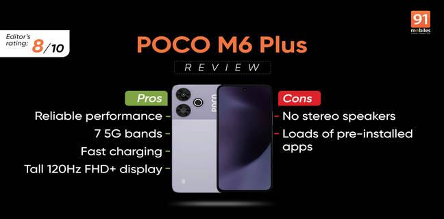 POCO M6 Plus