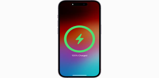 iPhone 16 charging