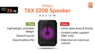 Philips TAX 2208 review: a budget-friendly party speaker Related Article