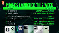 Phones launched this week