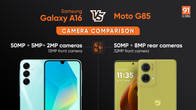 Samsung Galaxy A16 vs Moto G85 camera comparison