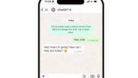 ChatGPT, WhatsApp