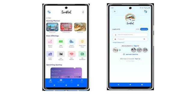 IRCTC, iOS, Android