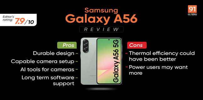 Samsung Galaxy A56 review: the AI-powered mid-ranger with long-term value Galaxy A56 review