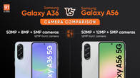 Samsung Galaxy A56 vs A36 camera comparison