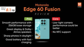 Motorola Edge 60 Fusion review capable phone, competitively priced
