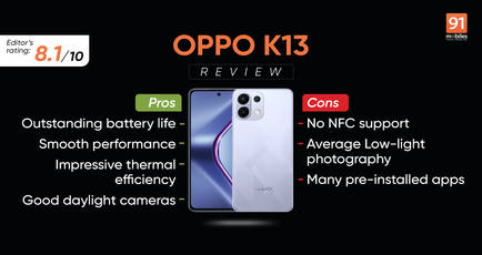 OPPO K13 review: power-packed performance on a budget