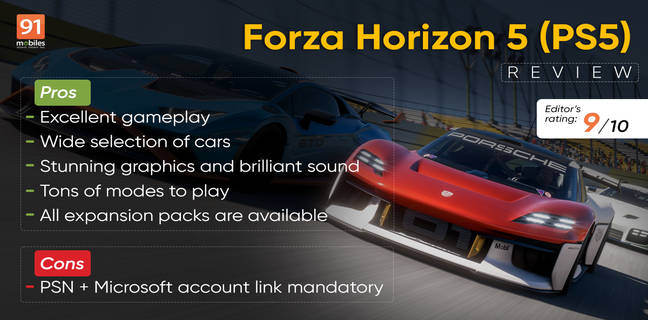 Forza Horizon 5 PS5 review
