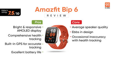 Amazfit Bip 6 review: the best affordable smartwatch?