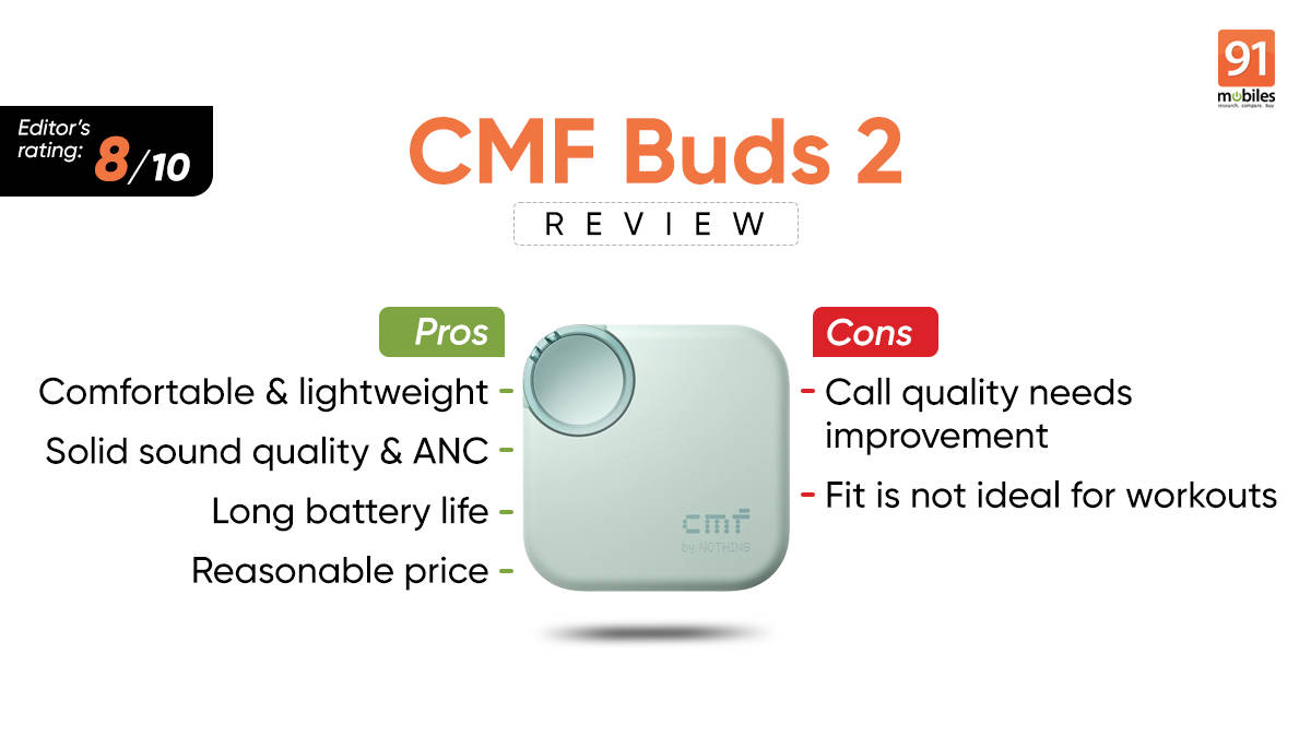 CMF Buds 2 review the sweet spot of sound and value