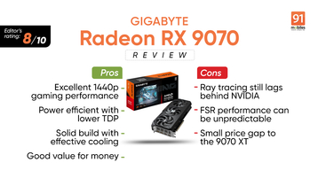 Gigabyte RX 9070 Review: Almost an XT, But Cooler?