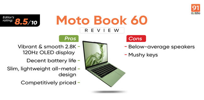 Moto Book 60 Review
