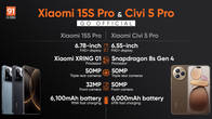 Xiaomi-15S-Pro-Civi-5-Pro-launched