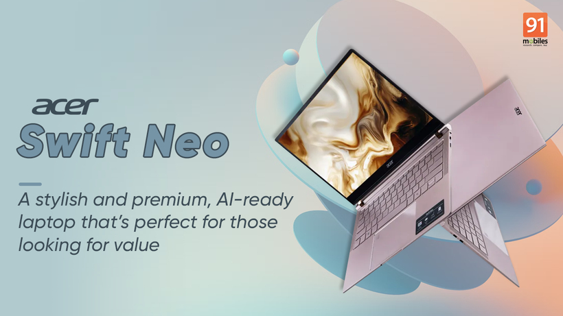 Meet the Acer Swift Neo: A stylish and premium, AI-ready laptop that’s perfect for those looking for value
