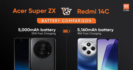 Acer Super ZX vs Redmi 14C battery comparison: which entry-level 5G device lasts longer?