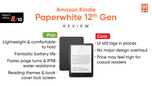 Amazon Kindle Paperwhite 12th Gen review: rekindled my love for reading on the go