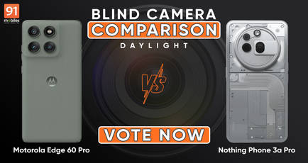 Motorola Edge 60 Pro vs Nothing Phone 3a Pro daylight blind camera comparison