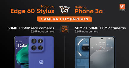 Motorola Edge 60 Stylus vs Nothing Phone (3a) camera comparison: which is the better camera phone in sub-Rs 25,000?