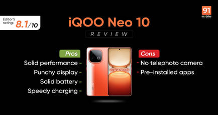 iQOO Neo 10 review: big battery, big specs, bold play