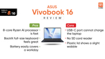 Asus Vivobook 16 M1607KA review: Ryzen AI power in a big-screen budget package