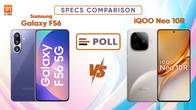Samsung Galaxy F56 vs iQOO Neo 10R