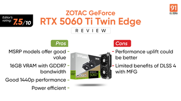 ZOTAC GeForce RTX 5060 Ti Twin Edge Review: The smart mid-range pick of 2025?