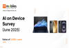 91mobiles AI on Device Survey summary