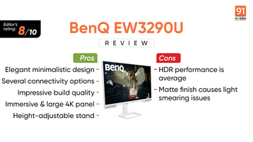 BenQ EW3290U review: good for work, great for entertainment
