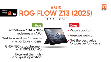 ASUS ROG Flow Z13 (2025) Review: AMD paves the way for tablet gaming