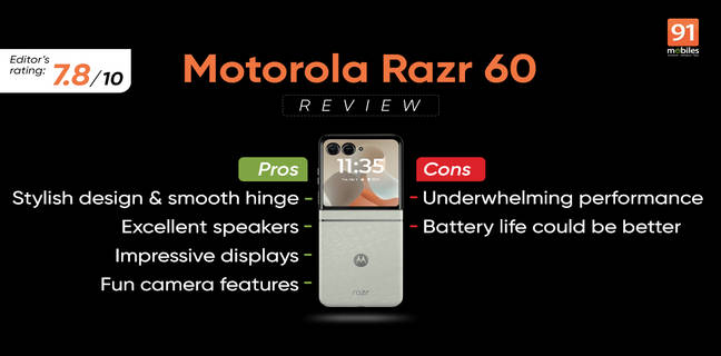 Motorola Razr 60 review: no big upgrades, but a lot to like