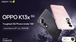 OPPO K13x India launch date confirmed; price range, colours and specifications revealed