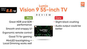 Lumio Vision 9 55-inch QD-MiniLED TV review: Flagship killer TV?