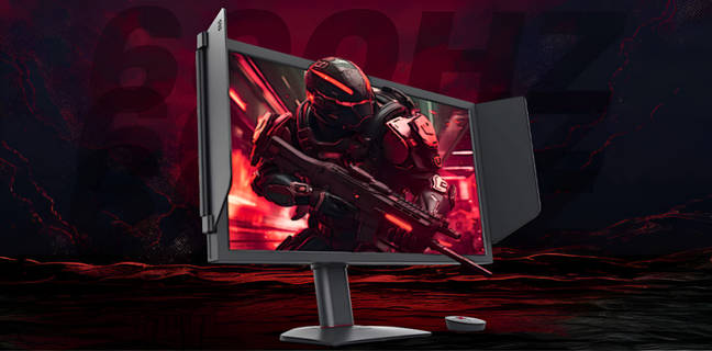BenQ’s new Zowie XL2586X+ monitor offers a ridiculous 600Hz refresh rate for pro gamers