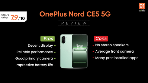 OnePlus Nord CE 5 5G review: big battery, balanced performance