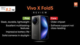 Vivo X Fold5 review a foldable that focuses on form and function