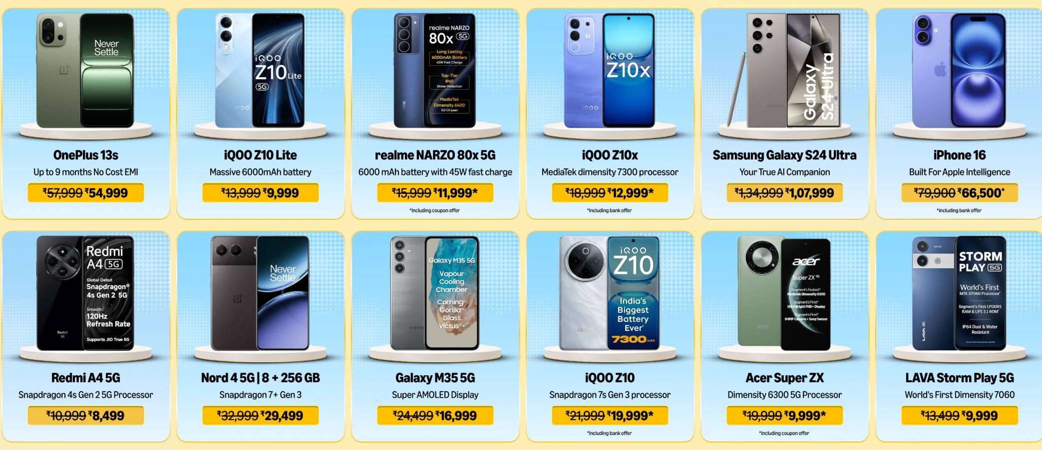 phone deals Amazon prime day 2025