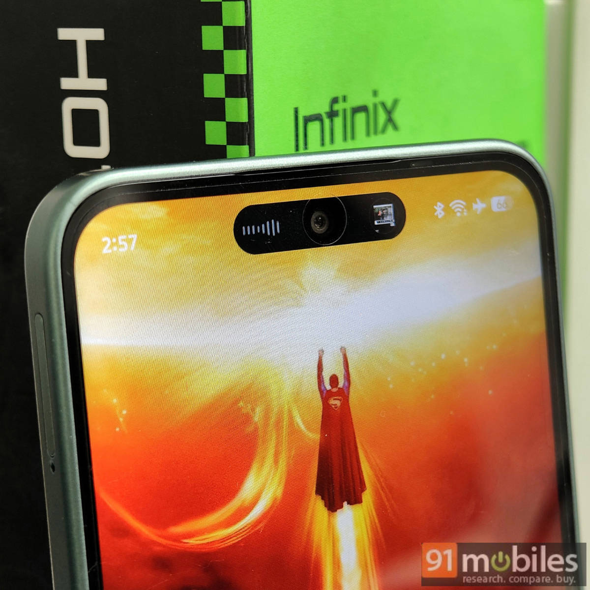 Infinix Hot 60 Dynamic Bar