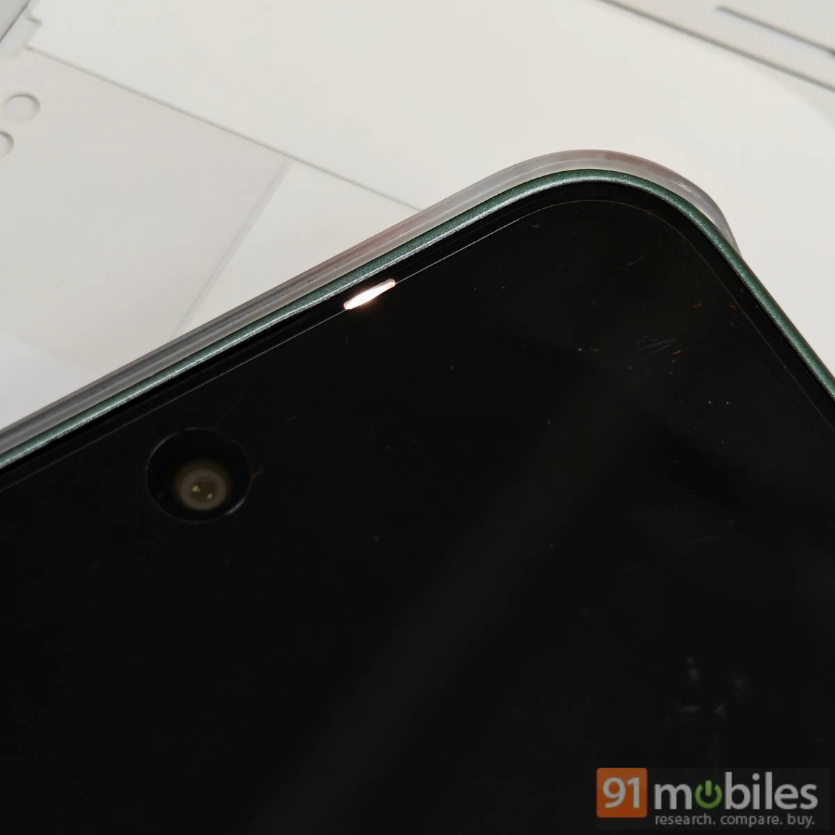 Infinix Hot 60 front LED