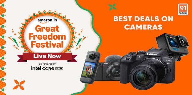 Amazon Great Freedom Festival Sale 2025: Best deals on cameras