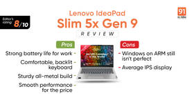 Lenovo IdeaPad Slim 5x Gen 9 Review: The B2B laptop for professionals on the go?