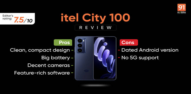 itel City 100 review: delivers on the basics