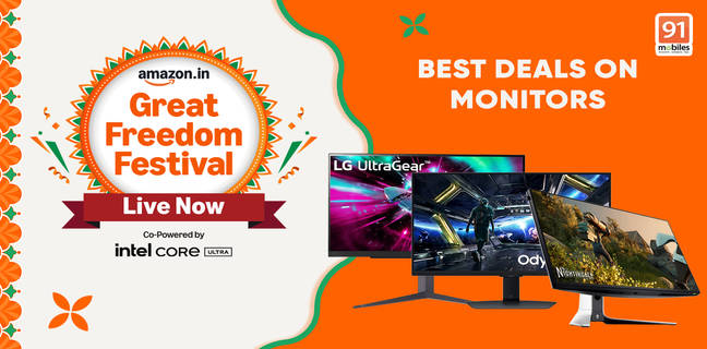 Amazon Great Freedom Festival Sale 2025: Best deals on monitors