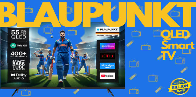Blaupunkt partners with Reliance to launch JioTele OS-powered smart TV starting at Rs 16,999