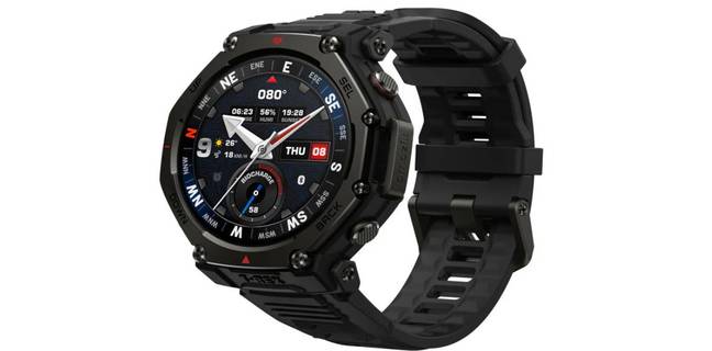 Amazfit T-Rex 3 Pro smartwatch debuts in India with rugged titanium build